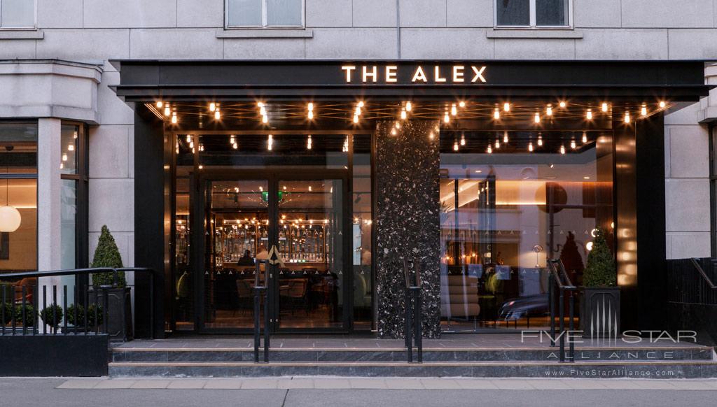 Entrance to The Alex, Dublin, Ireland