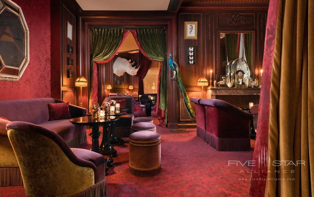 Lounge at Hotel Fouquet's Barriere, Paris, France