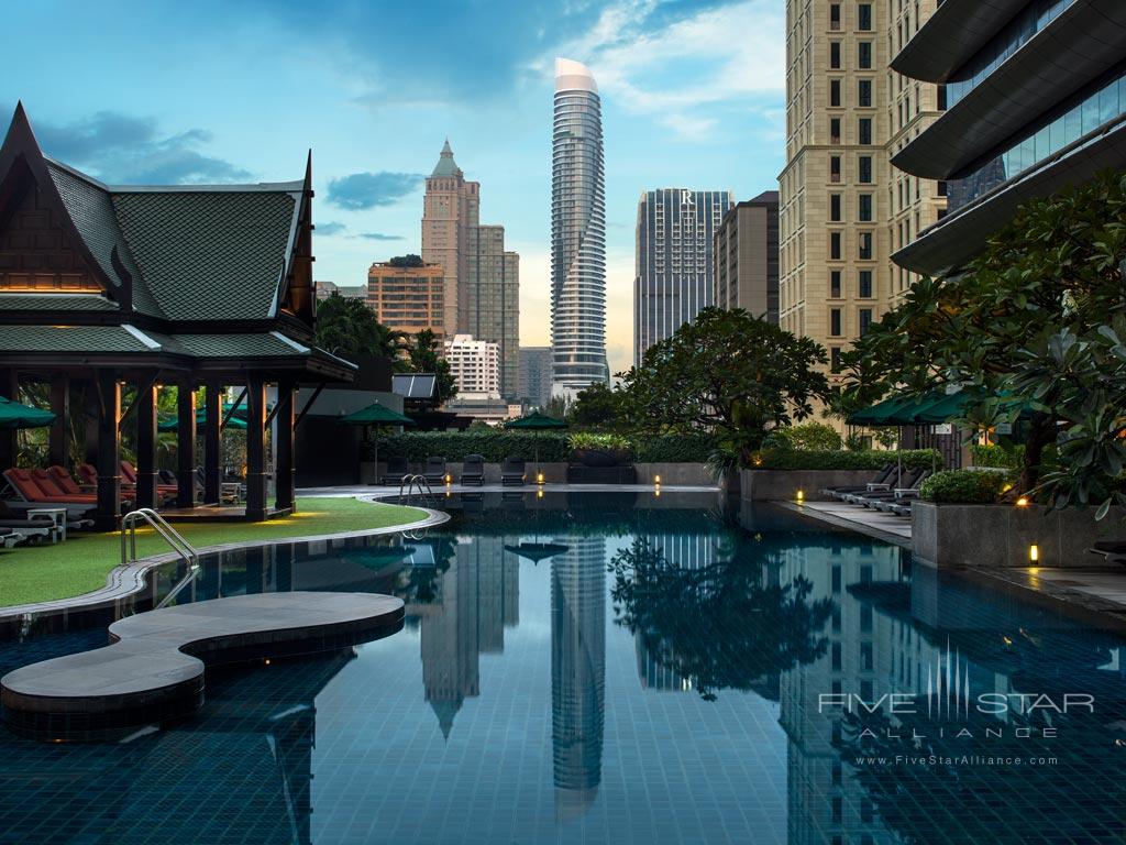 Outdoor Pool at The Athenee Hotel Bangkok, Thailand