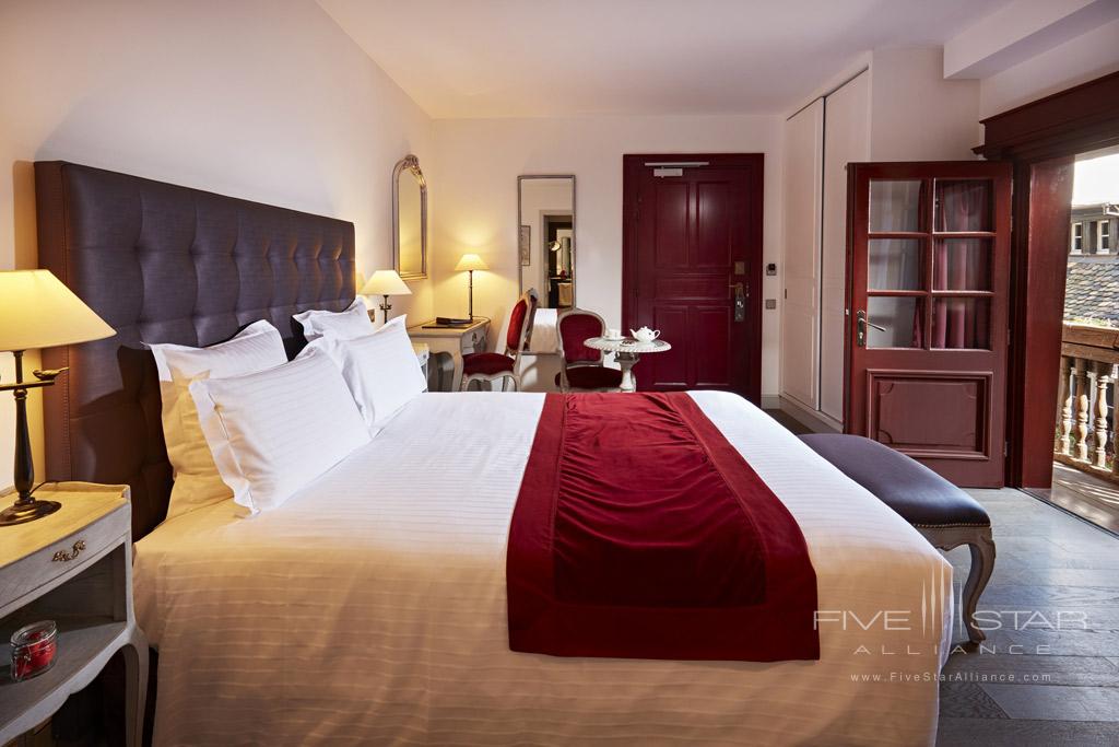 Guest Room at Hotel Cour du Corbeau, Strasbourg, France