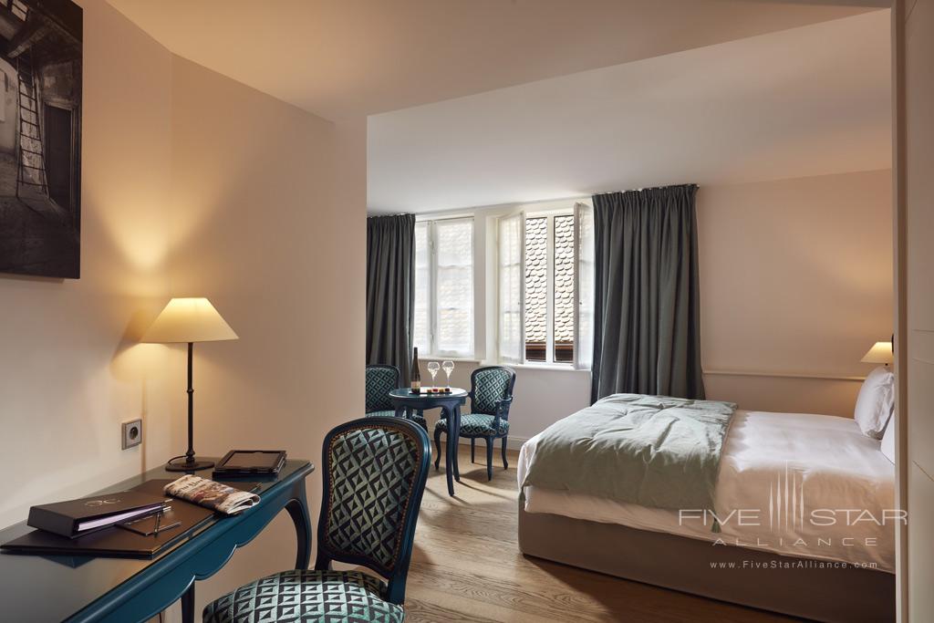 Deluxe Double Guest Room at Hotel Cour du Corbeau, Strasbourg, France