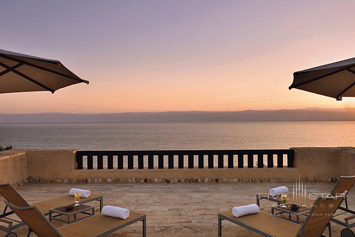 Lounge with breathtaking views at Moevenpick Resort and Spa Dead Sea, Sweimeh, Jordan