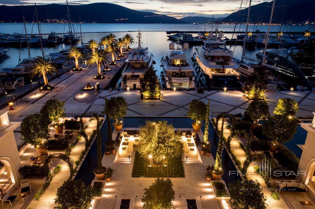 Italian Gardens at Regent Porto Montenegro, Tivat, Montenegro