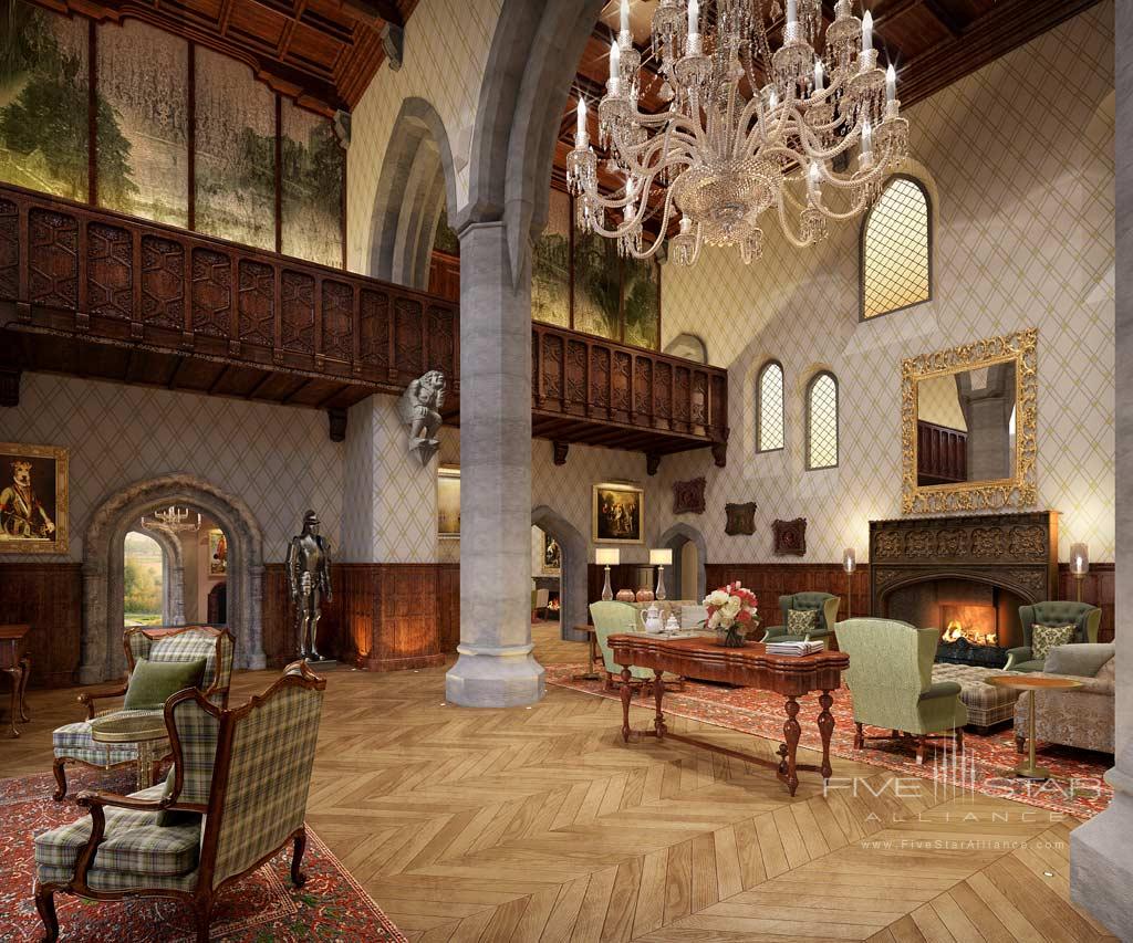 Great Hall at Adare Manor Hotel and Golf Resort, County Limerick, Ireland