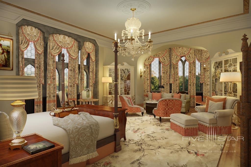 The Dunraven Stateroom at Adare Manor Hotel and Golf Resort, County Limerick, Ireland