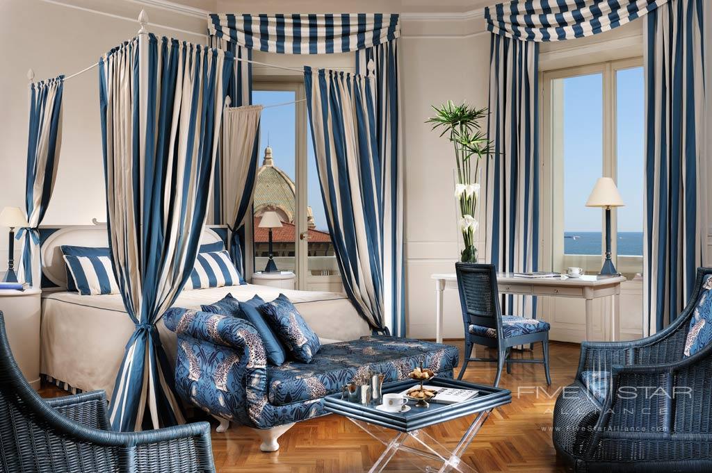 Sea View and Jacuzzi Junior Suite at Grand Hotel Principe di Piemonte, Viareggio LU, Italy
