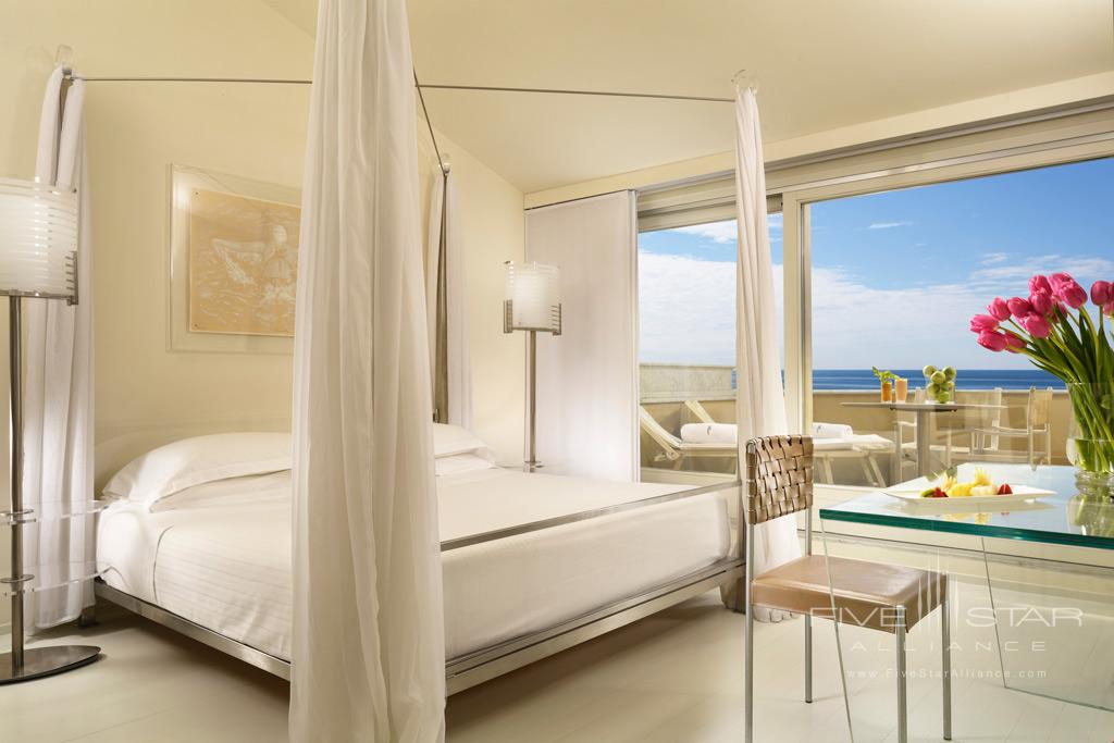 Superior Balcony Guest Room at Grand Hotel Principe di Piemonte, Viareggio LU, Italy