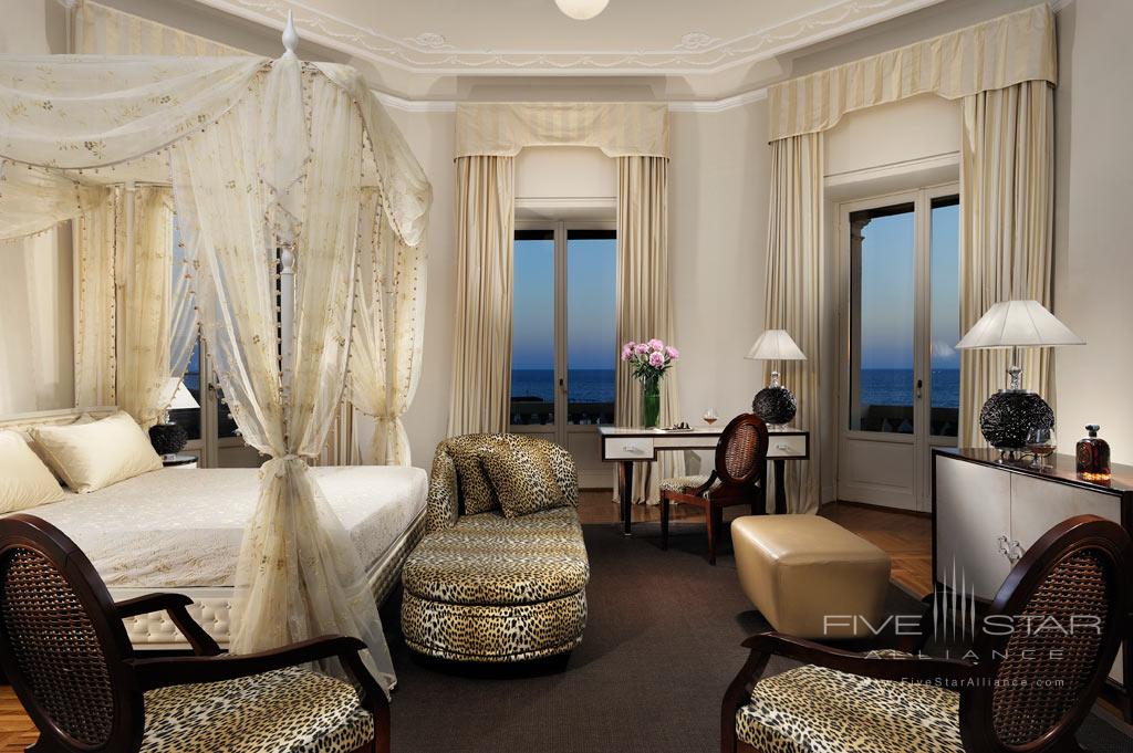 Sea View Balcony and Jacuzzi Junior Suite at Grand Hotel Principe di Piemonte, Viareggio LU, Italy