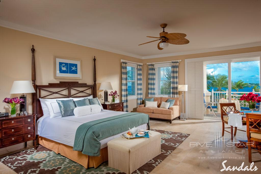 Guest Room at Sandals Emerald Bay, Great Exuma, Bahamas