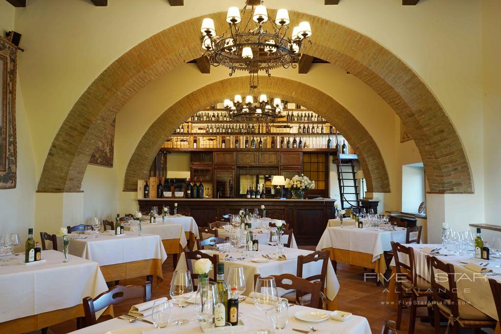 Dine at Castello Banfi - Il Borgo, Montalcino, Siena, Italy