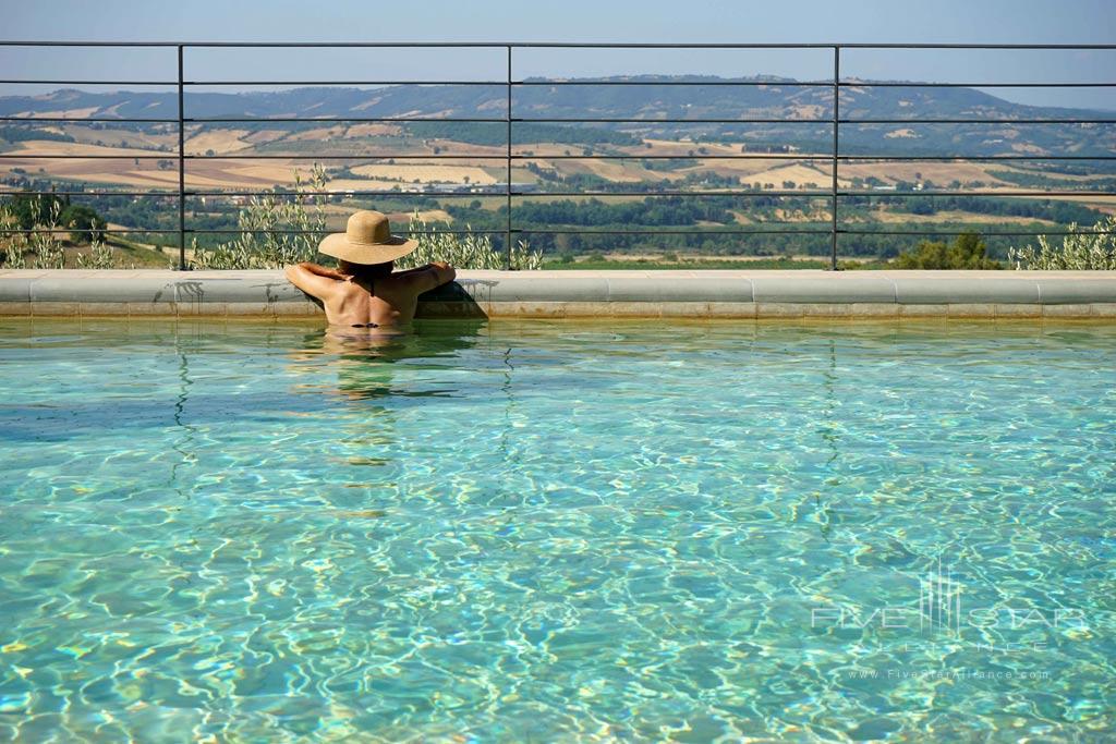 Outdoor Pool at Castello Banfi - Il Borgo, Montalcino, Siena, Italy