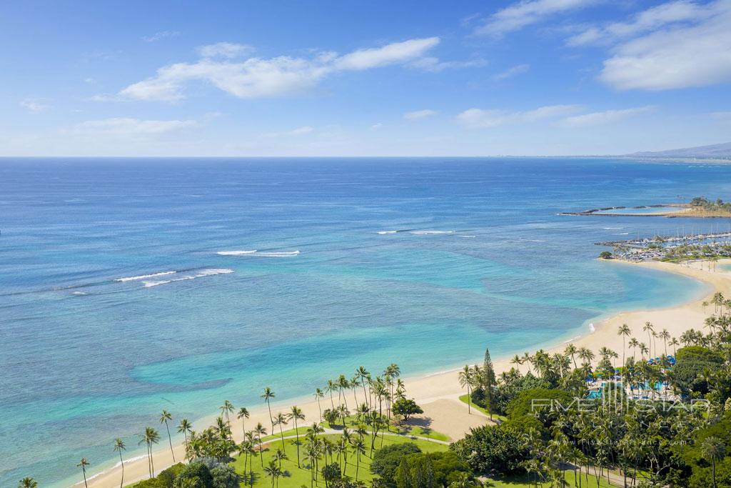 Fort Derussy Beach at The Ritz-Carlton Residences, Waikiki Beach Honolulu, HI