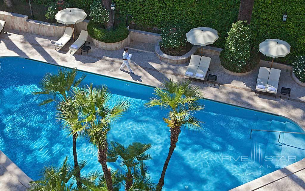 Outdoor Pool at Aldrovandi Villa Borghese, Rome, Italy