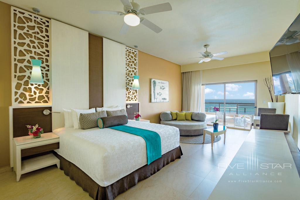 Oceanfront Infinity Balcony Pool Guest Room at El Dorado Seaside Suites, Riviera Maya, Quintana Roo, Mexico