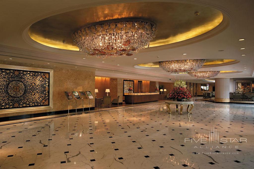 Lobby of Shangri-La's Eros Hotel, New Delhi, India