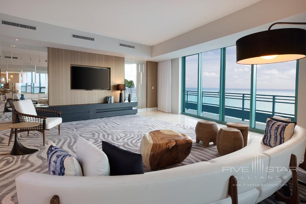 Presidential Suite at The Diplomat Resort and Spa. Hollywood Beach, FL
