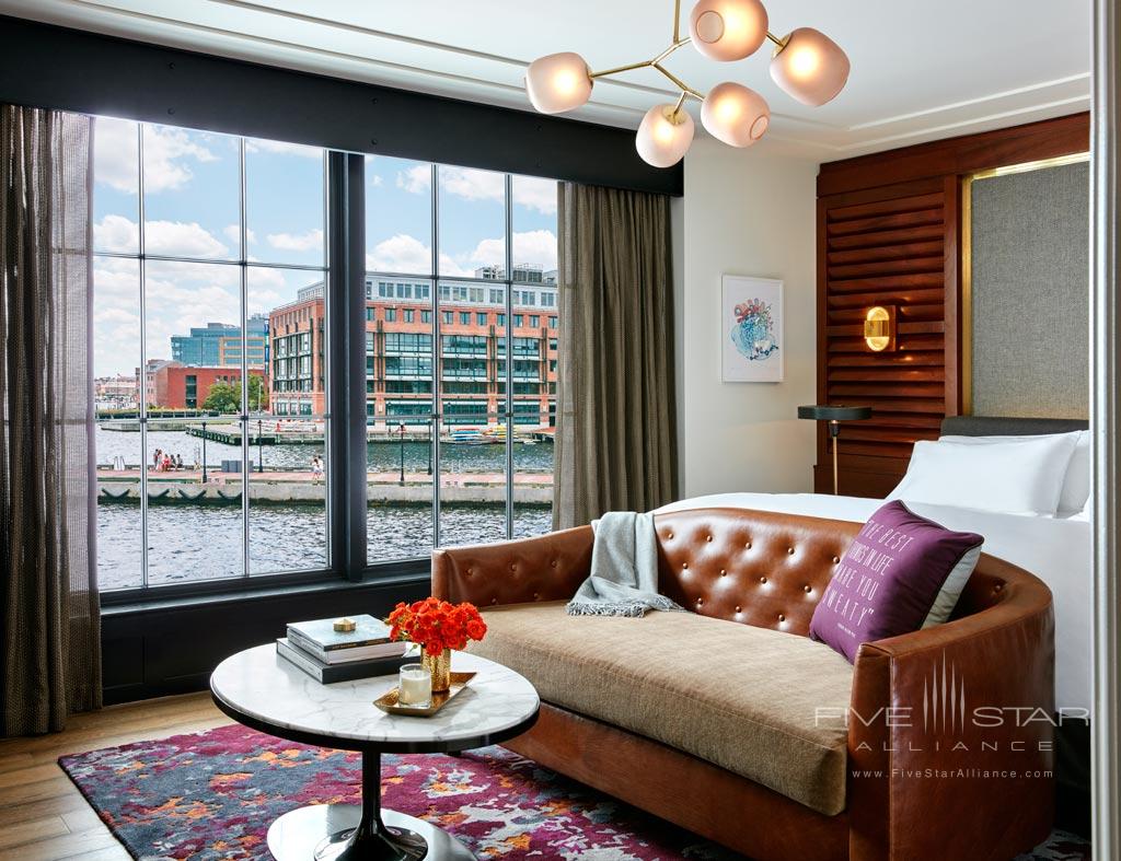 Guest Room at Sagamore Pendry Baltimore, Baltimore, MD