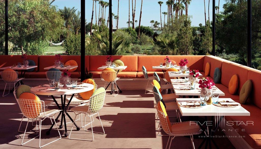 Terrace Lounge at Parker Palm Springs, Palm Springs, CA