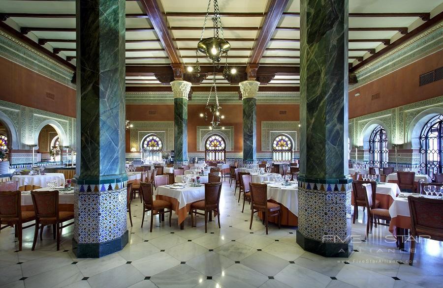 Breakfast Room at Alhambra Palace Hotel, Granada, Spain