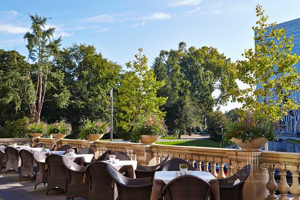 Terrace Lounge at Steigenberger Parkhotel Dusseldorf, Dusseldorf, NRW, Germany