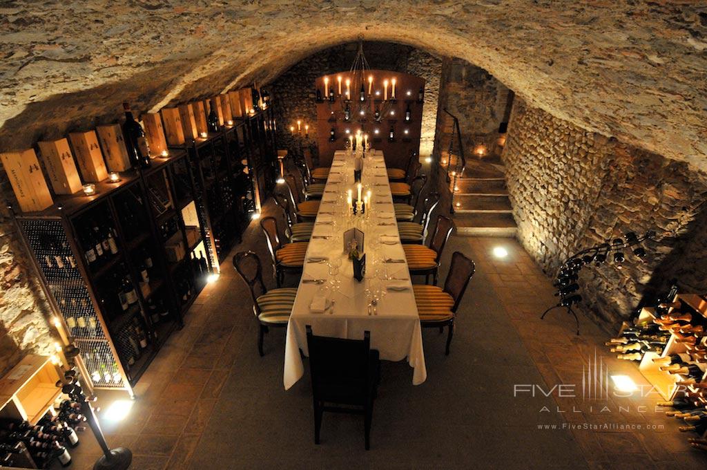 Wine Cellar at Villa Mangiacane, Florence, Italy