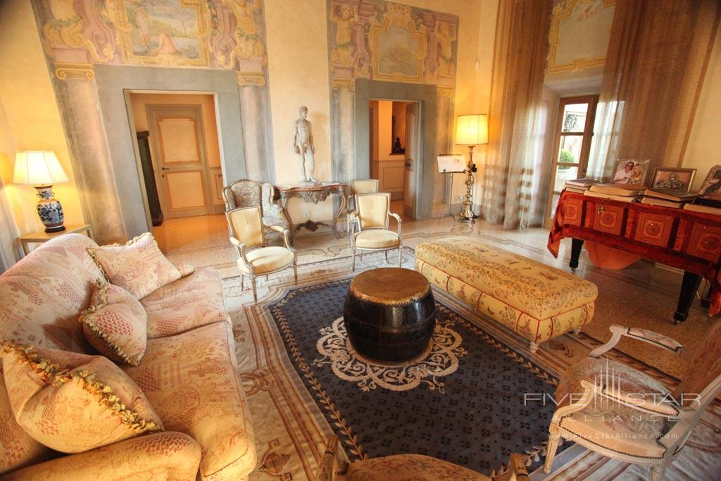 Piano Lounge at Villa Mangiacane, Florence, Italy