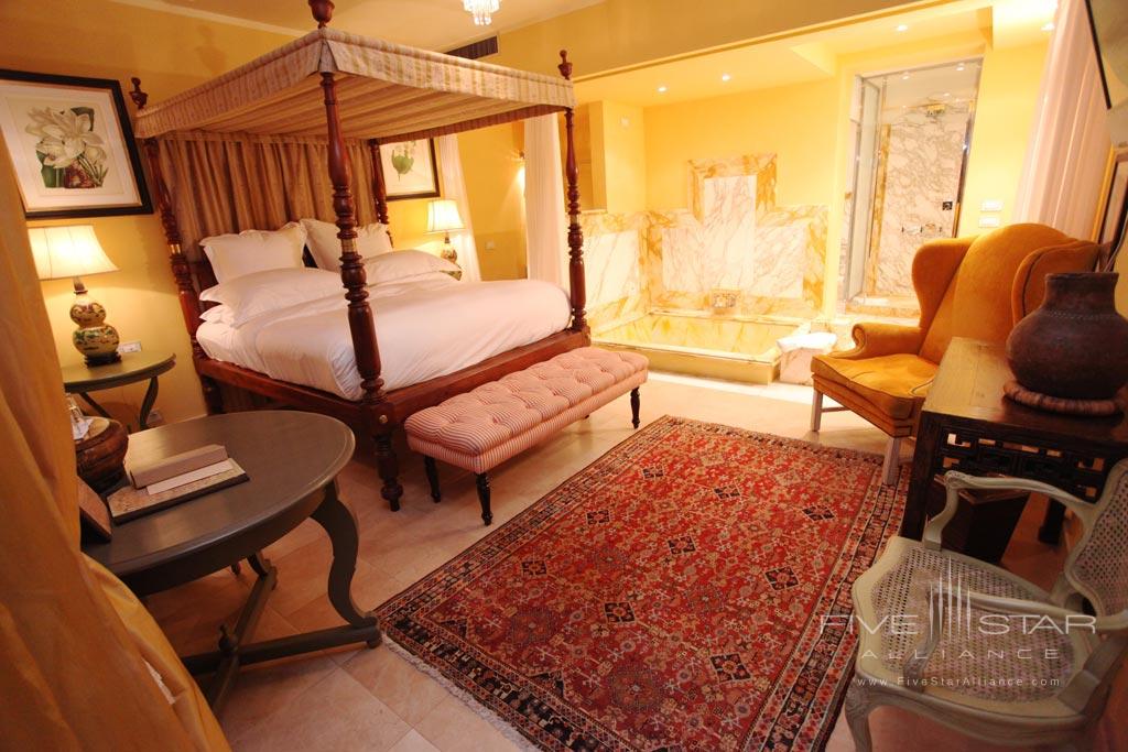 Deluxe Guest Room at Villa Mangiacane, Florence, Italy