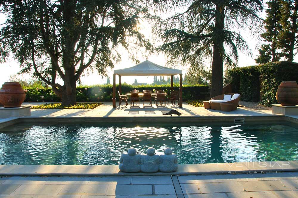 Outdoor Pool at Villa Mangiacane, Florence, Italy