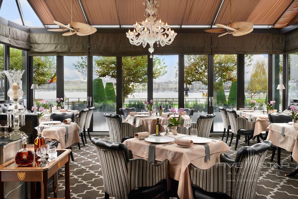 Dine at D'Angleterre Geneva, Switzerland