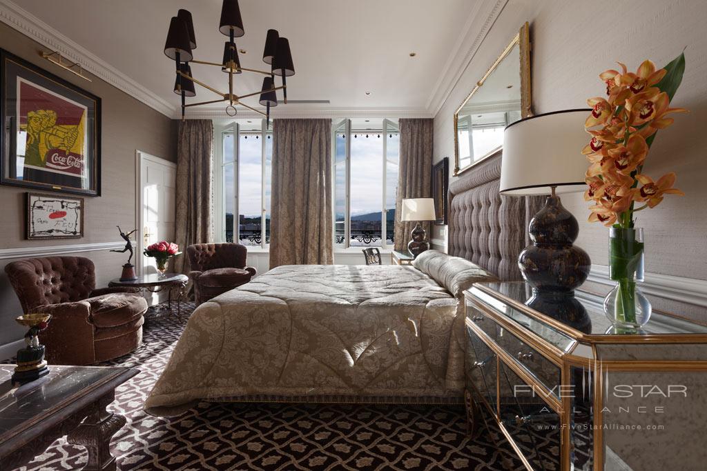 Exclusive Lake View Guest Room at D'Angleterre Geneva, Switzerland