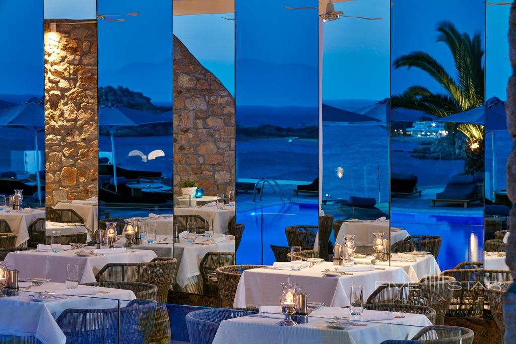 Dine at Myconian Ambassador Hotel and Thalasso Spa , Mykonos, Greece