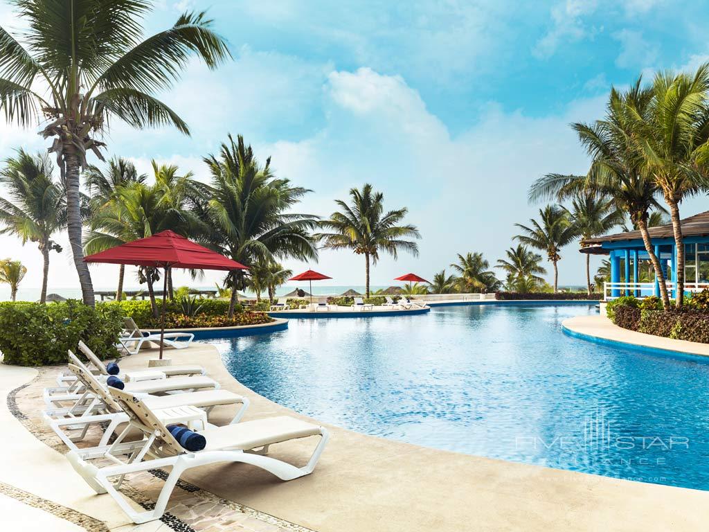 Outdoor Pool at Azul Sensatori Hotel, Bahia Petempich, QR, Mexico