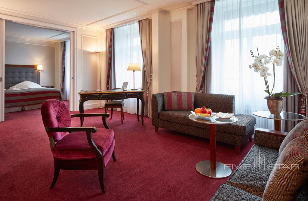 Suite Living at Hotel Schweizerhof Zurich, Switzerland