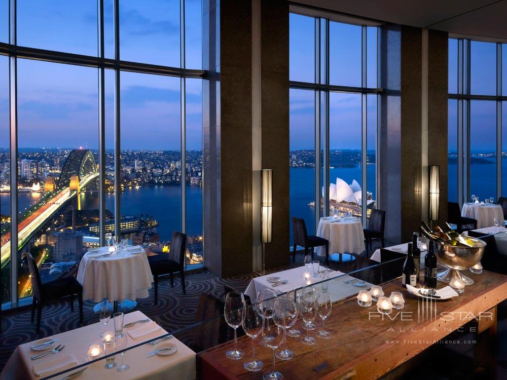 Altitude Restaurant at Shangri-La Hotel Sydney, New South Wales, Australia