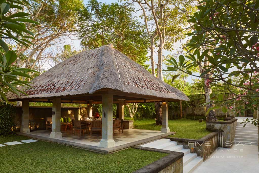 Villa Dining at Aman Villas at Nusa Dua, Bali, Indonesia
