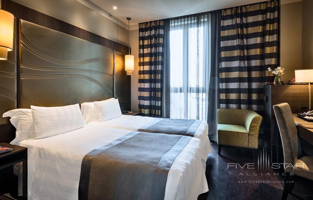 Superior Twin Guest Room at Uptown Palace, Milan, Italy