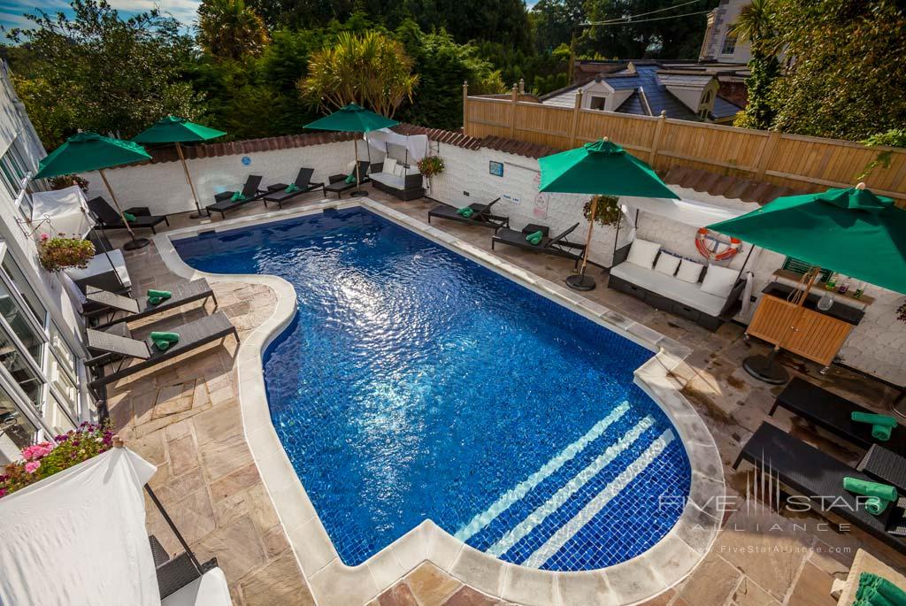 Outdoor Pool at Duke of Richmond Hotel, Guernsey, Channel Islands, United Kingdom