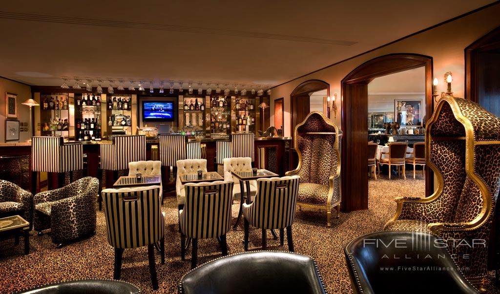 Leopard Bar and Restaurant at Duke of Richmond Hotel, Guernsey, Channel Islands, United Kingdom