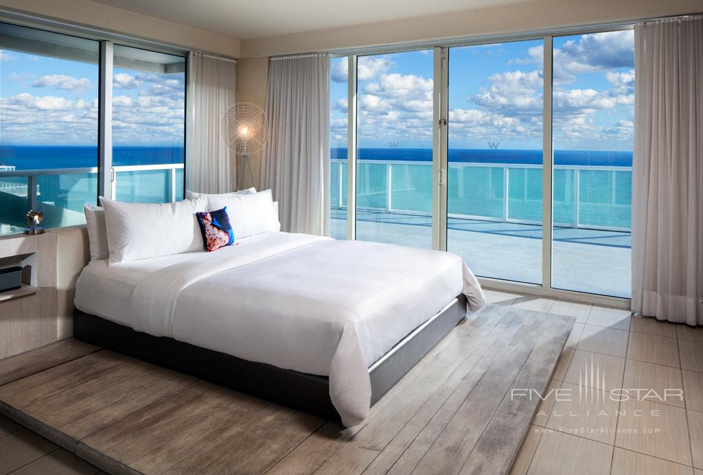 Suite Guest Room at W Fort Lauderdale, Fort Lauderdale, FL