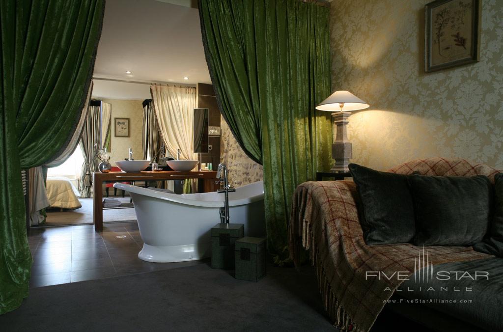 Junior Suite Lounge at Chateau De Fere, Fere-en-tardenois, France