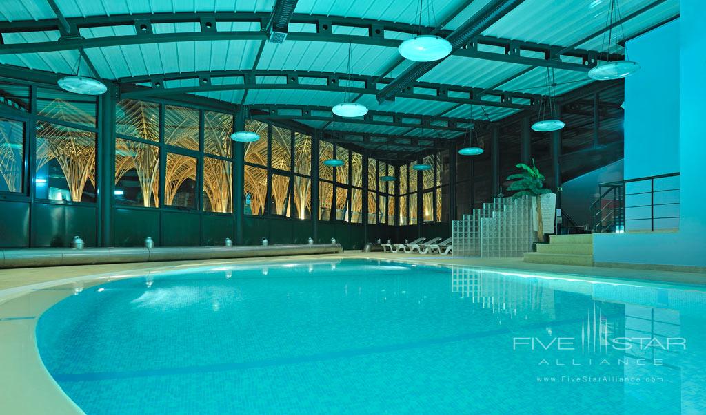 Indoor Pool at Tivoli Oriente, Lisbon, Portugal