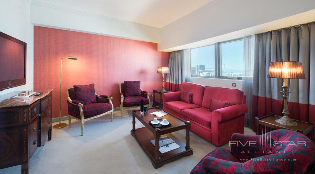 Executive Suite Living Room at Tivoli Oriente, Lisbon, Portugal