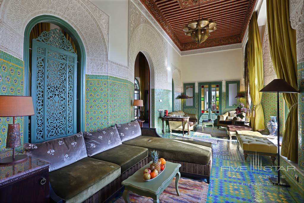 Royal Suite at Palais Faraj, Fes, Morocco
