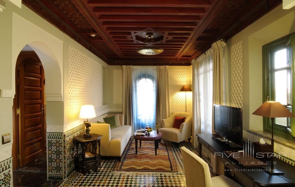 Suite Living at Palais Faraj, Fes, Morocco