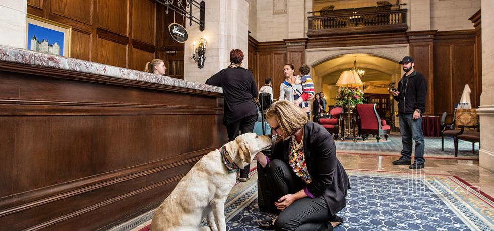 Pets Welcome at Fairmont Hotel Macdonald, Edmonton, AB, Canada