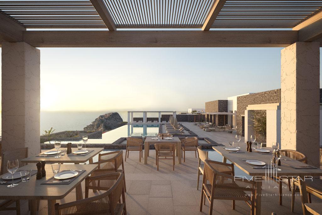 Dine with Pool Views at Canaves Oia Epitome, Greece