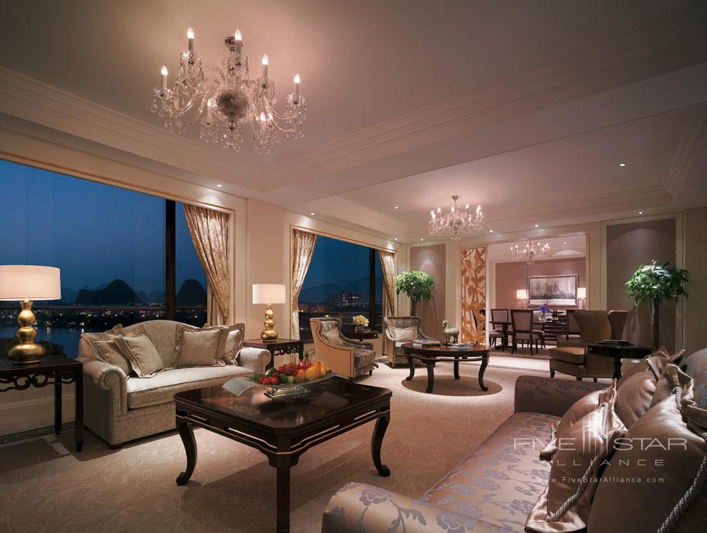 Presidential Suite at Shangri-La Hotel Guilin, China
