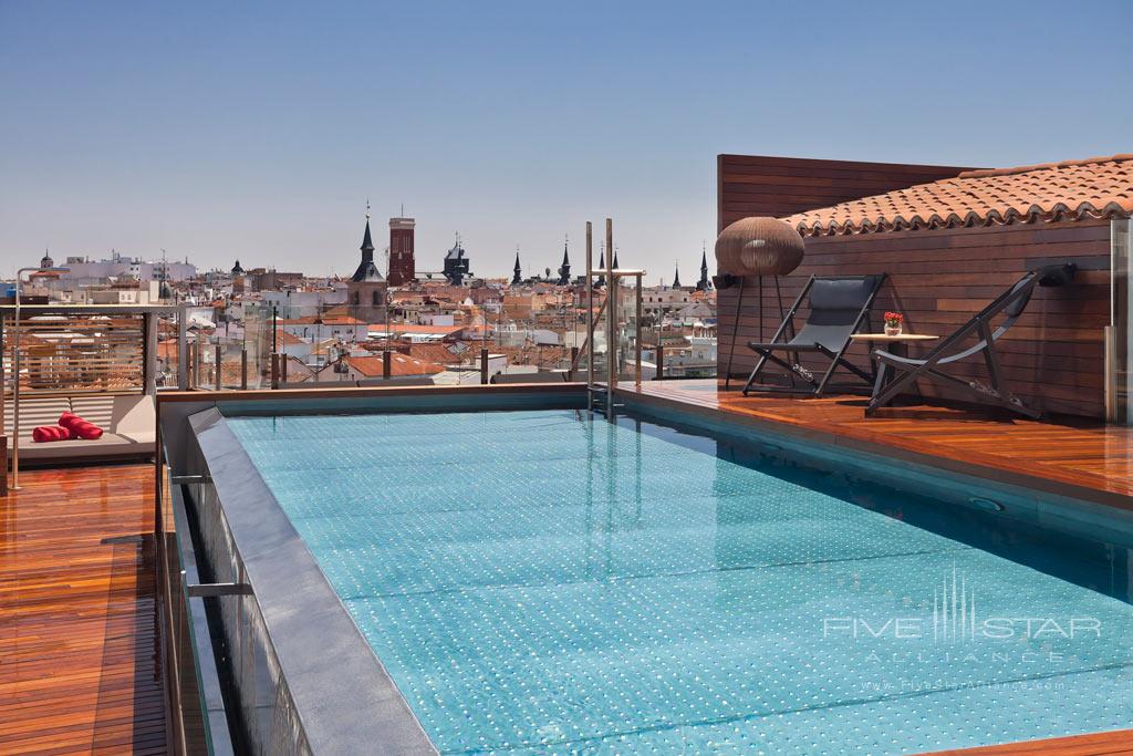 Rooftop Pool at Gran Melia Palacio de los Duques