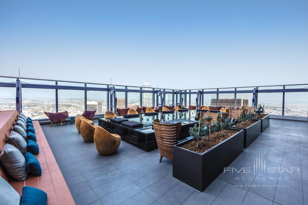 Rooftop Lounge at InterContinental Los Angeles Downtown, CA