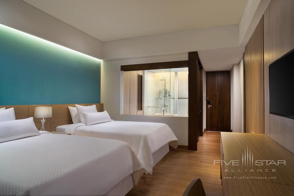 Twin Deluxe Guest Room at Element by Westin Bali Ubud, Bali, Indonesia